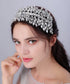 Sither Bridal Crystal Headband, Large Silver Hair Band Headpiece for Wedding Party, Hair Accessories for Bride