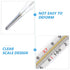 MAGICLULU 1Pc Glass Oral Temperature Adult Free Clinic Armpit Fast Reading Fever Indicator with Double Scale