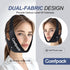 Wisdom Teeth Ice Pack Head Wrap - Reusable Hot Cold Gel Face Pack with Ear Hole Design for TMJ Pain Relief,