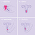 Intimina Lily Cup One – The Collapsible Menstrual Cup for Beginners, Teen Users