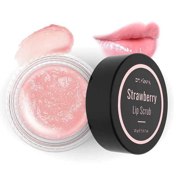 Lip Scrub, Dr.YIMAN Sugar Lip Exfoliator, Moisturizer for Dry and Chapped Lips, Anti-Aging Lip Care Products