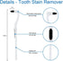 Tooth Stain Remover, Dental Plaque Tool, Professional Teeth Whitening Polishing Cleaning Kit