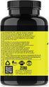 Angry Supplements Angry Energy Caffeine Capsules: All Natural Non-GMO Energy Booster for Stamina & Focus