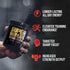 ALPHA LION Core Pre Workout Powder, 30 Servings, Fruit Punch Flavor with Creatine, Beta Alanine, L-Citrulline &