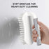 SetSail Scrub Brush, Heavy-Duty Cleaning Brushes with Stiff Bristles for Shower, Bathroom, Carpet, Kitchen - 2 Pack