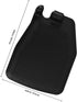 1 UPKOCH Wheelchair Footplates Pair Heavy Duty Plastic Foot Rest Replacement Pedals Black for Patient Mobility
