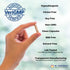 Dr Clark Vitamin C Supplement 1000mg - 100 Gelatin Capsules, Gluten Free, Immunity Support, Antioxidant