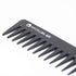 HYOUJIN 601 Black Carbon Wide Tooth Detangling Comb for Long Wet Hair, Heat Resistant