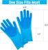 Ultimate Silicone Magic Gloves for Dishwashing, Kitchen, Pet, and Car - Heat & Cold Resistant, Reusable