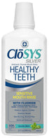 CloSYS Healthy Teeth Oral Rinse Mouthwash, 32 Fl Oz