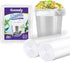 Hommaly 8 Gallon Medium Clear Trash Bags, 86 pcs, Strong Garbage Bags for Office, Fit 7-8 Gallon Waste Basket
