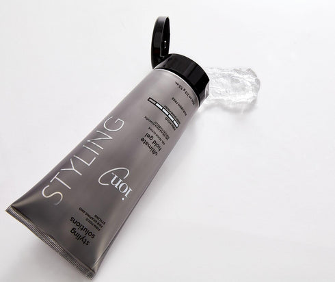 Ion Ultimate Hold Gel - Firm Hold, Adds Volume and Shine, Anti-Frizz, Paraben Free