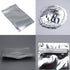 50 Pack Mylar Bags - 5.5x7.8 Inch Resealable Clear Zip Lock Food Storage Bags, Food Safe Plastic Aluminum Material