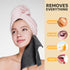 SUNLAND Microfiber Face Cloth, Reusable Makeup Remover Towel, Ultra Soft Face Washcloth 12"x12", 6 Pack Dark Grey