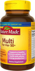 Nature Made Multi for Her 50+ Vitamin/Mineral Tablets - 90 ea (Pack of 4)
