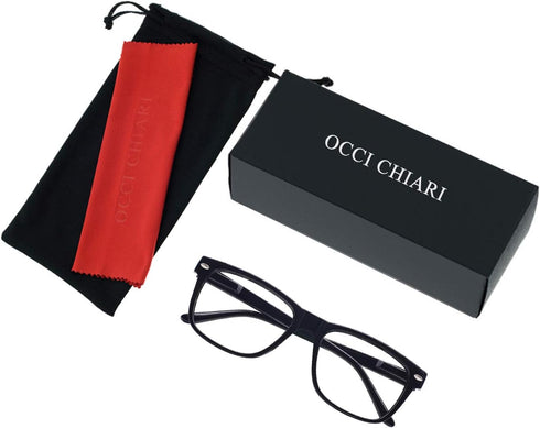 OCCI CHIARI Reading Glasses for Men and Women, Couple Readers 0 1.0 1.25 1.5 1.75 2.0 2.25 2.5 2.75 3.0 3.5 4.0 5.0 6.0