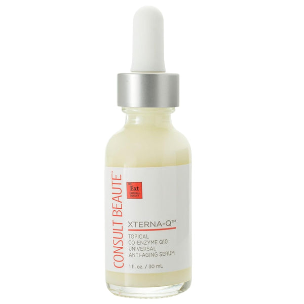 Consult Beaute XTERNA-Q COEnzyme Q10 Anti-Aging Serum for Face and Neck, Smoothing
