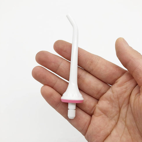 Water Flosser Tips Replacement for Mospro, Nicwell, Zerhunt Oral Irrigator, Jet Nozzle White (3 PCS).