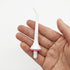 Water Flosser Tips Replacement for Mospro, Nicwell, Zerhunt Oral Irrigator, Jet Nozzle White (3 PCS).