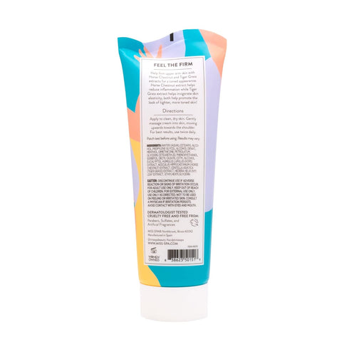 MISS SPA Tone Firm Arm Cream for Women, 3.3 Fl oz, Anti Aging Body Lotion with Horse Chestnut and Tigger Grass