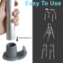 2 Pack Walker Skis Glides for Folding Walkers, Essential Mobility Aid Accessories for Seniors