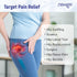 NEWGO Ice Pack for Hip Replacement Surgery - Gel Cold Pack for Hip Bursitis, Sciatica, Inflammation, Blue