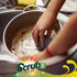 12 Pack Stainless Steel Scourers by Scrub It, Steel Wool Scrubber Pad for Dishes, Pots, Pans, Ovens, Kitchen Cleaning