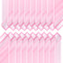 lyy-biuty 20 Sheets Flower Wrapping Paper, Pink Border Floral Paper for Bouquet Gift Packaging DIY Crafts, 22.8 x 22.8
