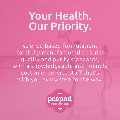 Fairhaven Health Peapod Prenatal Multivitamin, 1 Per Day, Light Vanilla Flavor, 2 Month Supply