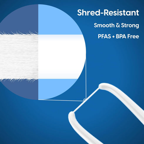 Refill Floss Capsule for C1S Flosser, 90 Uses per Pack, Efficient Plaque Removal, Super Mint (3 Pack)