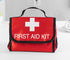 First Aid Kit Empty Medical Storage Bag - Red Trauma Bag for Emergency First Aid Kits, Cycling, Outdoors (Red Folding)