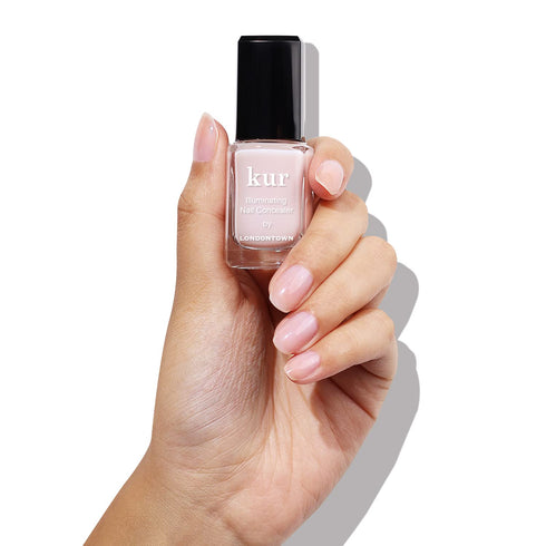 LONDONTOWN kur Illuminating Nail Concealer - Vegan, Long Lasting Brightening Nail Polish
