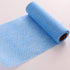 KMAKII Reusable Cleaning Cloths, 50 Count/Roll Disposable Dish Rags, 3 Rolls Blue, Absorbent and Quick Drying