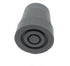 PCP Replacement Cane Tips, 7/8 inch / 2.2 cm Diameter, Gray, Two Tips