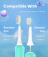 FutulkyUS Kids Toothbrush Replacement Heads for Philips Sonicare, Soft Electric Brush Head for Children 8 Pack