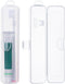 Toothbrush Case 2 Packs, Transparent Travel Holder, Plastic for Toothbrush, 7.87 x 1.85 x 1.18 inches
