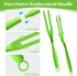 Extendable Duster Mop Handle - Includes 3pc Extended Handles, Compatible with Refill, Detachable and Replaceable (3,