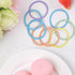 HOYOLS No Metal Hair Elastics Bands, 56 Count Assorted Baby Ponytail Holders for Girls Women Thick Hair Accessories