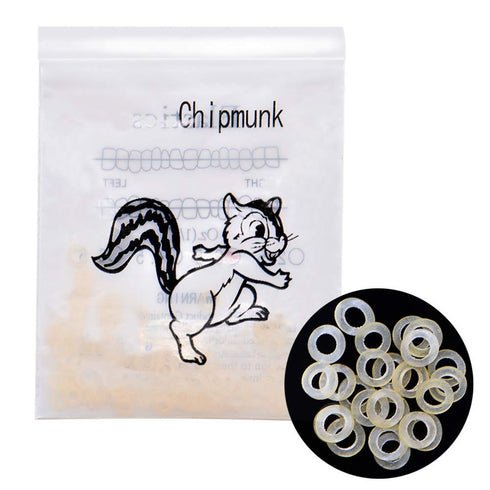 Angzhili 10 Bag Dental Orthodontic Rubber Bands, Elastic Rubber Bands, Orthodontic Supply (1/8")