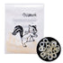 Angzhili 10 Bag Dental Orthodontic Rubber Bands, Elastic Rubber Bands, Orthodontic Supply (1/8")
