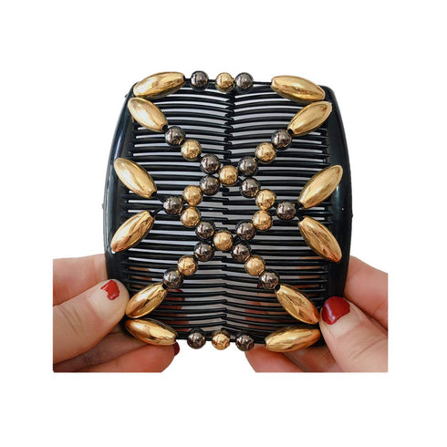 LOVEF 3Pcs Comb Hair Clips for Women and Girls, Stylish and Fashionable Accessories for Easy Hair Dos