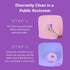 Pixie Menstrual Cup Compact Sterilizer for Feminine Care - Good for Public Restrooms, Camping or Dorms - Collapsible