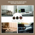 Vantico (3) Natural Wood Aroma Diffuser, Waterless Essential Oil Sphere Design, Walnut Base, Simple Minimalist Decor