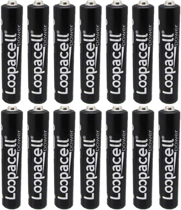 14 Pack of Loopacell AAAA Alkaline Batteries, Fits Streamlight Flashlights