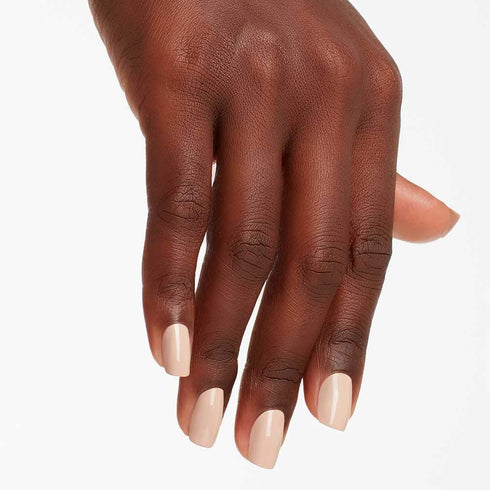 OPI Nail Lacquer Nail Polish, Sheer Light Nude Shimmer, Vegan, Fast Drying, Chip Resistant