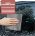 ZWEBY 10 Pcs Magic Cleaning Cloth, Microfiber Magic Cloth Window Cleaning Cloths, Streak-Free, Reusable, Gray