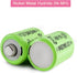 1.2V 1/3 AAA 200mAh NiMH Rechargeable Batteries for Solar Art Light, Headlamp, Toys, Gas Cooker
