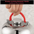 LUOZIQINX 0.6l/1l/1.5l/2l Feet,1.5l Winter Hand Feet Warmer, Metal Hot Water Bottle with Sealing Stopper, Bed Warmer