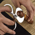 Cigar Scissors Cutter, Stainless Steel Guillotine Double Blade Straight Cut Scissors for Cigar Accessories