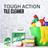 Tough Action Tile & Grout Deep Cleaning Spray and Refill - Biodegradable, Cleans & Enhances Color of Stone Without